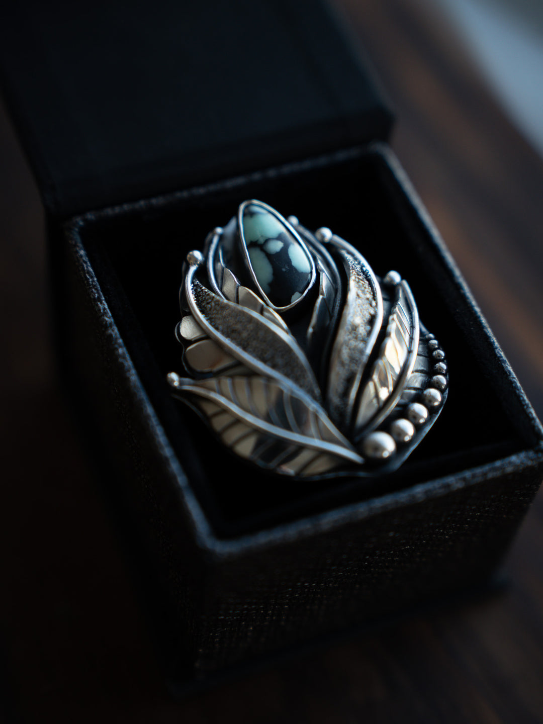 Desert Bloom Variscite Ring - The Quiet Roots