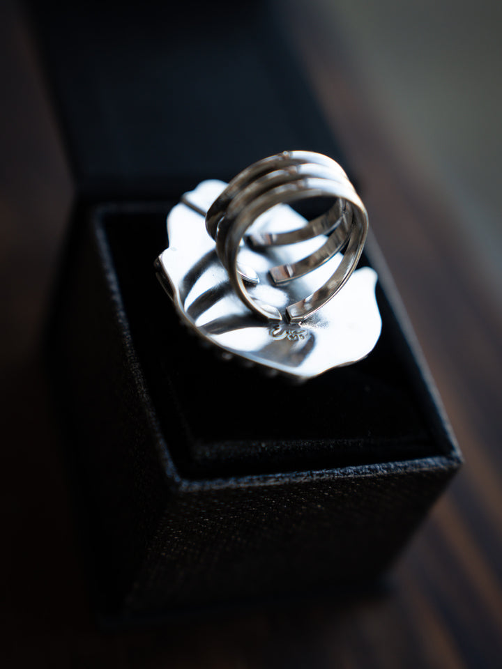 Desert Bloom Variscite Ring - The Quiet Roots