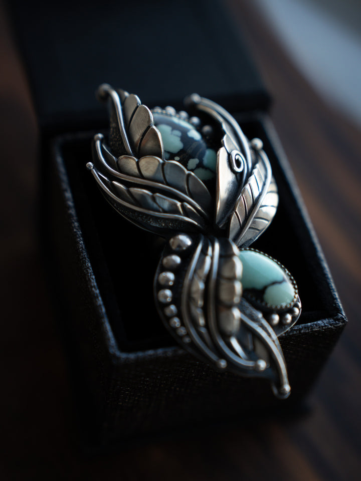 Desert Bloom Variscite Ring - The Fates
