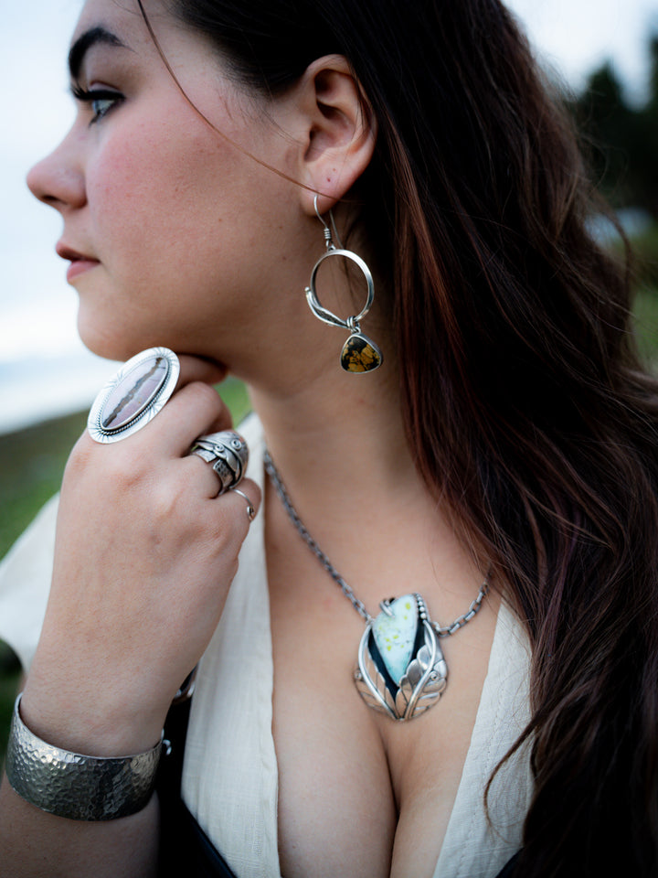 Gobi Desert Turquoise Pendant - Safe Harbor