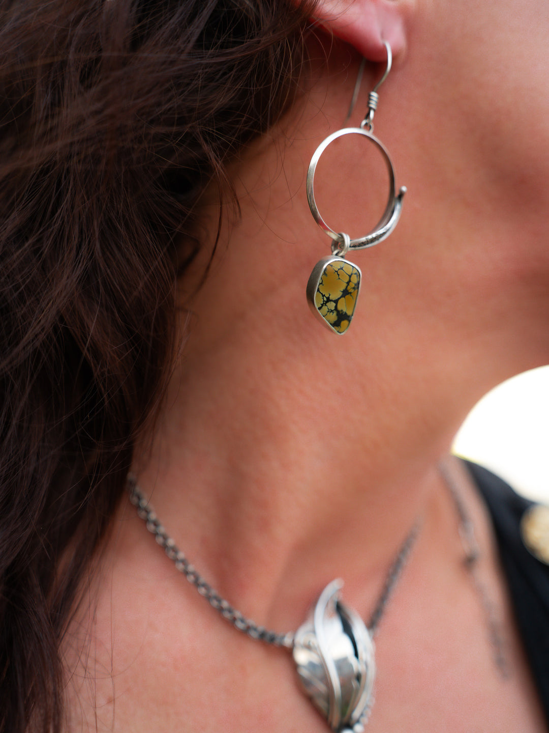 Number 8 Turquoise Hoops - Wayfinder