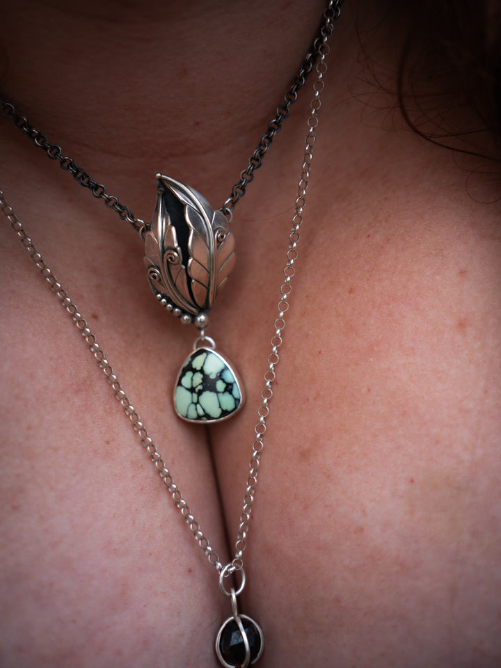 Desert Bloom Variscite Sister Pendant I - Freyja
