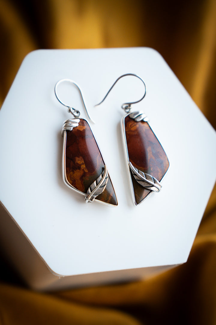 Mara Mamba Tiger’s Eye Earrings