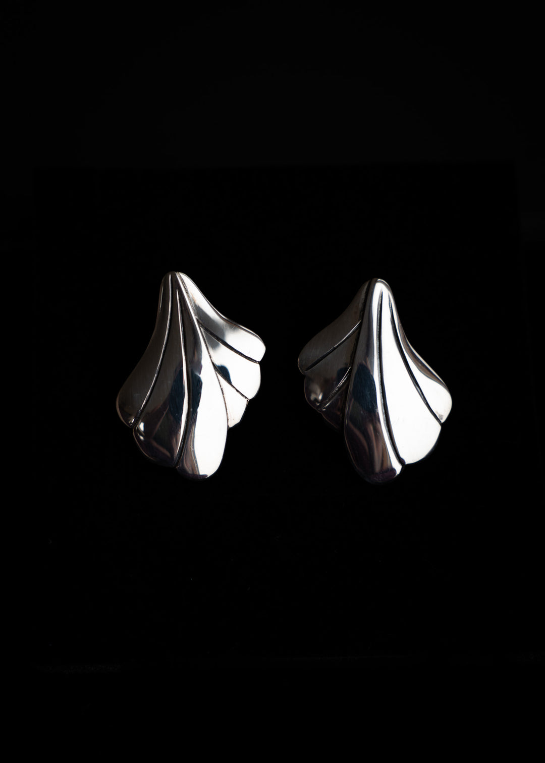 Evangeline Silver Post Earrings