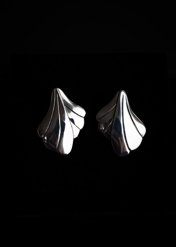 Evangeline Silver Post Earrings
