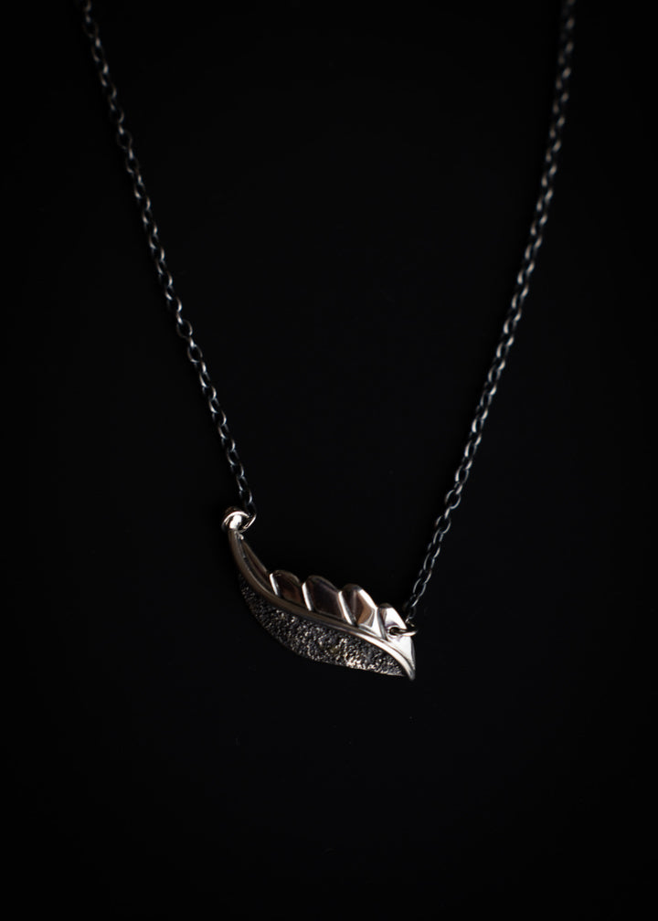 Rainkissed Berry Leaf Necklace