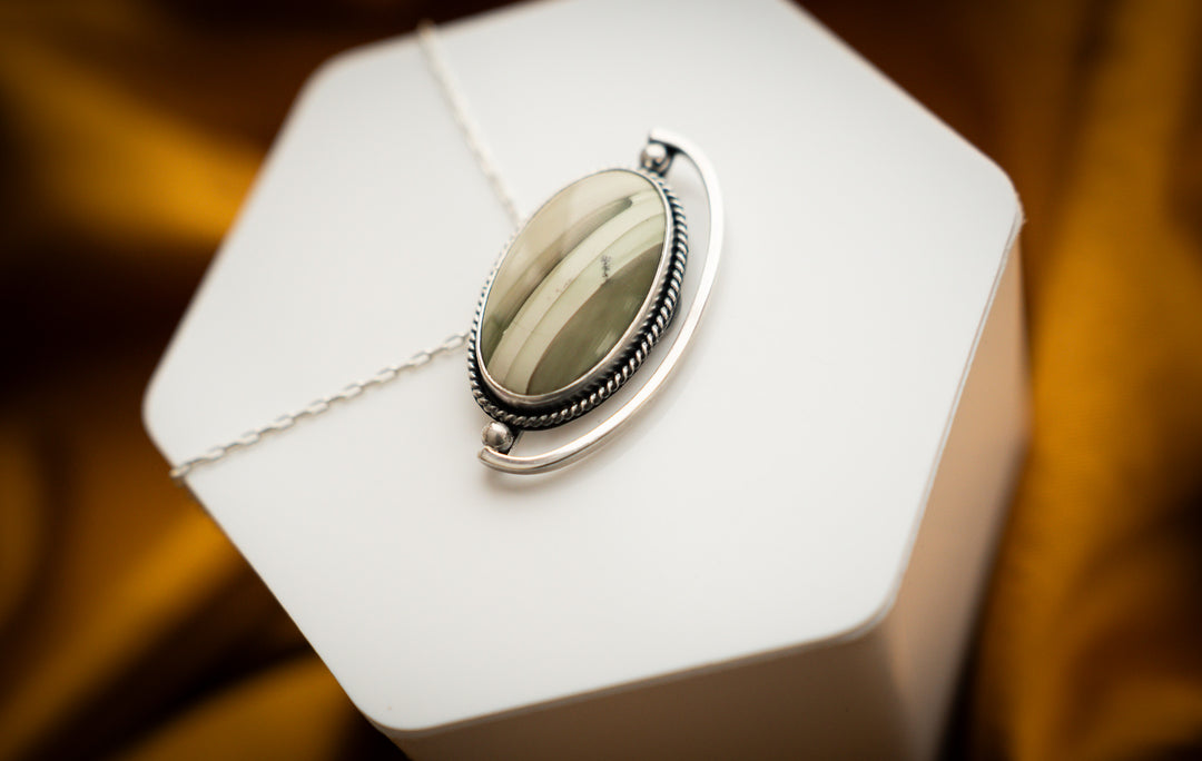 Willow Creek Jasper Pendant - Sovereign