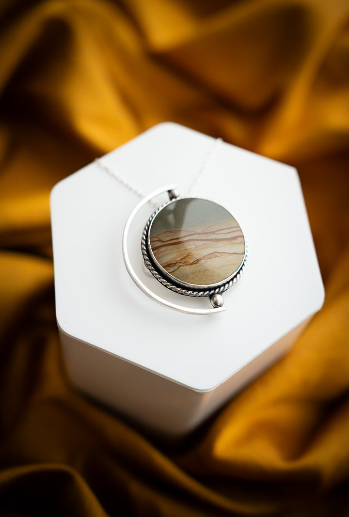 Cripple Creek Picture Jasper Pendant - Earthkeeper