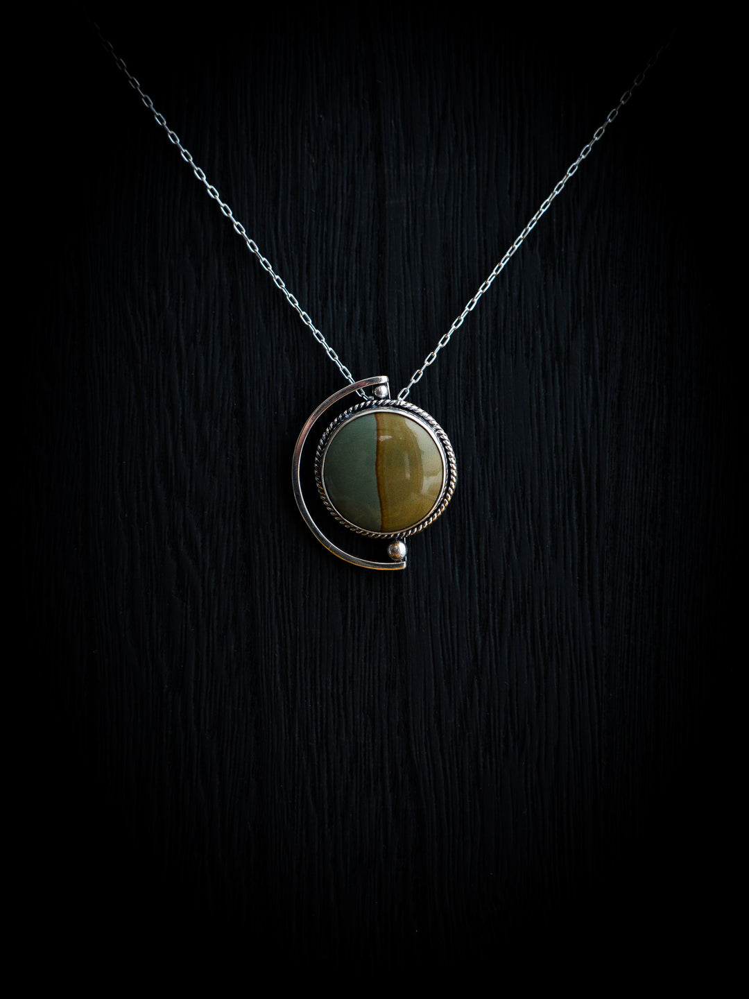 Owyhee Picture Jasper Pendant - Steady One