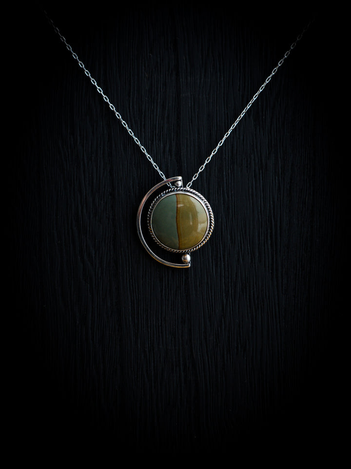 Owyhee Picture Jasper Pendant - Steady One