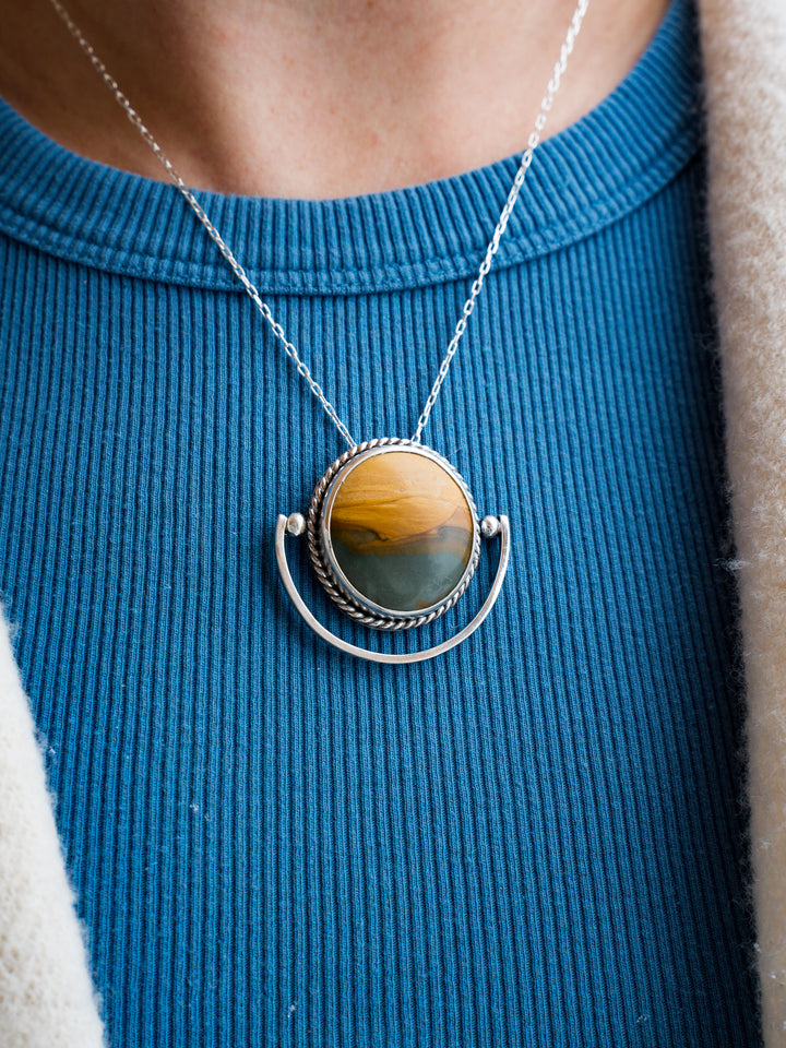 Picture Jasper Pendant - Deep Breath