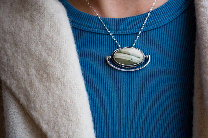 Willow Creek Jasper Pendant - Sovereign