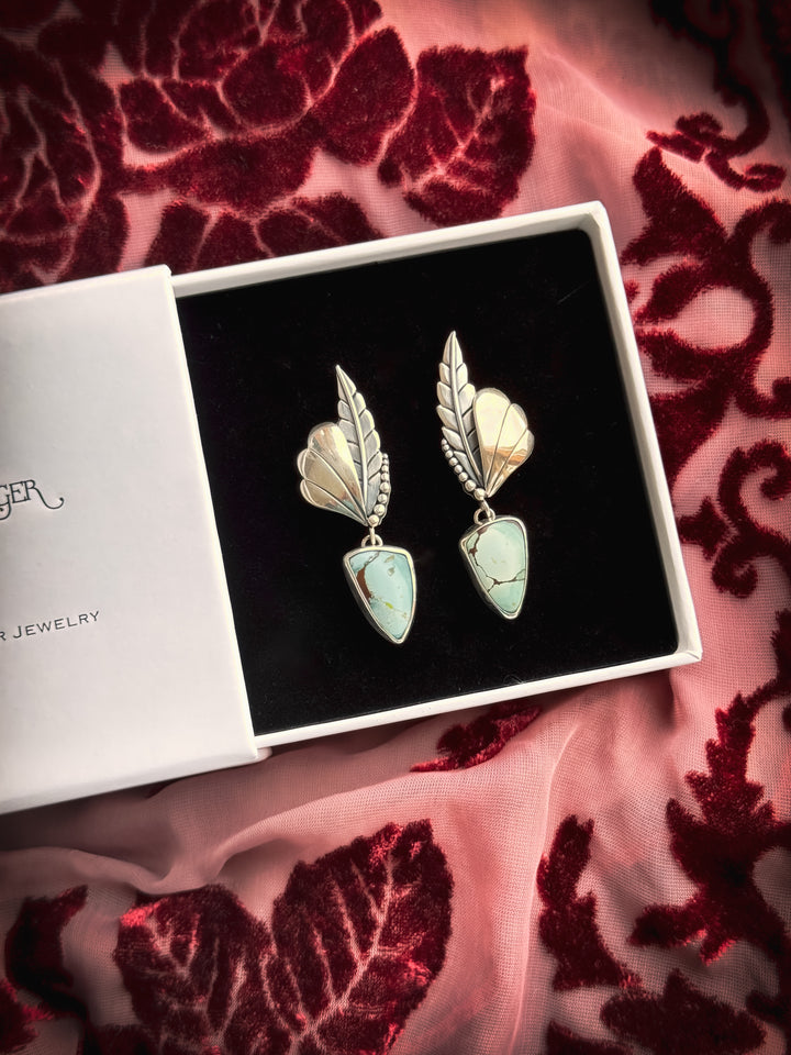 Desert Clarity Fairy Wing Earrings