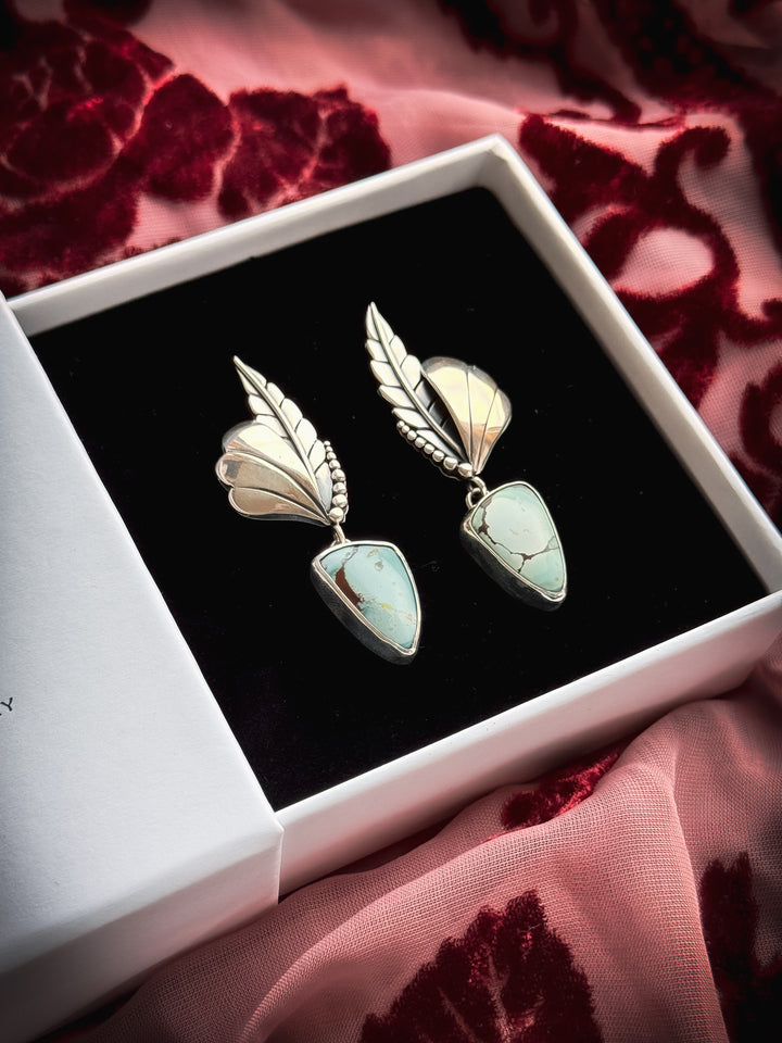 Desert Clarity Fairy Wing Earrings