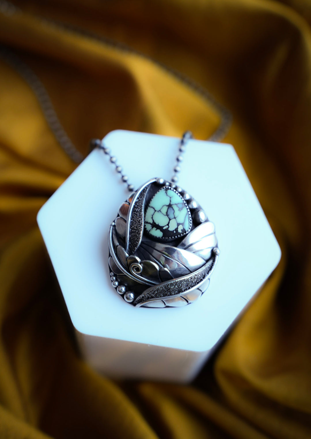 Desert Bloom Variscite Pendant - The Threshold
