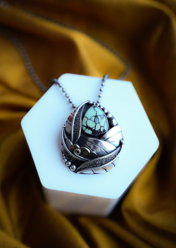 Desert Bloom Variscite Pendant - The Threshold