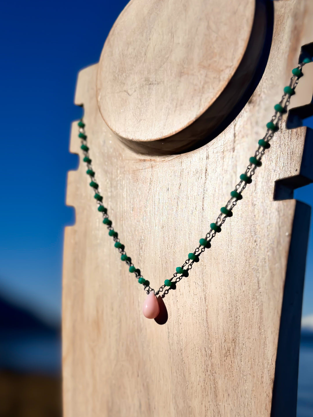 Luminary & Leaf Necklace Set