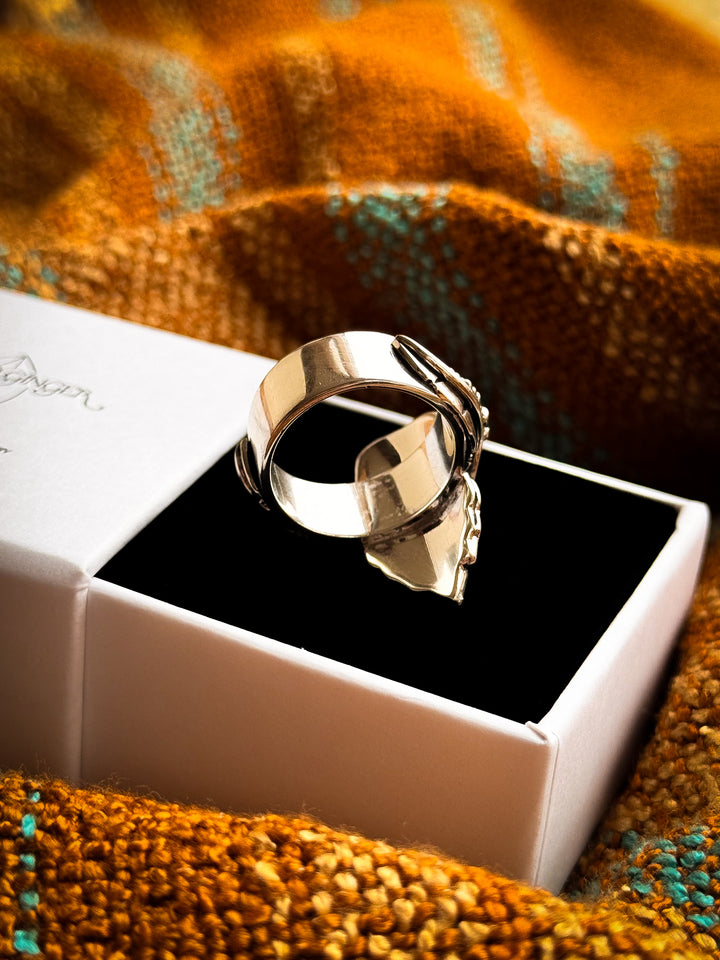 Australian Boulder Opal Ring ~Dreamscape