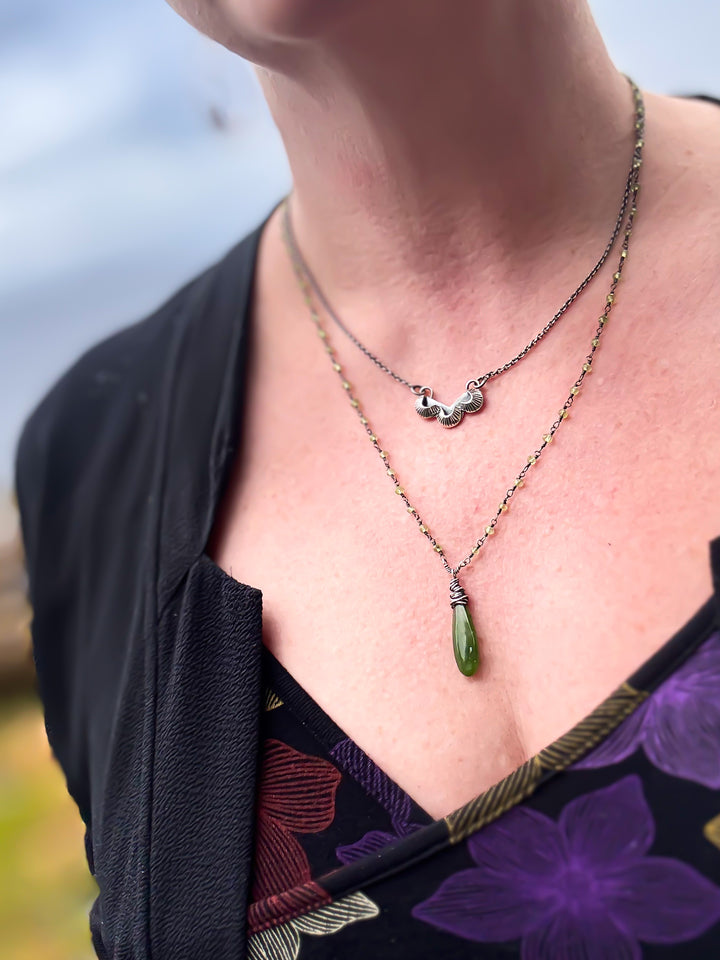 Trinity & Dew Drop Luminary Necklace Set