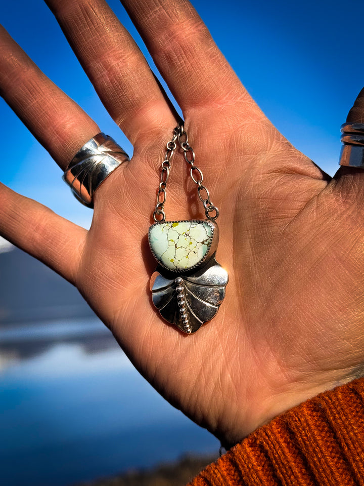 Willow Wisp Turquoise Pendant