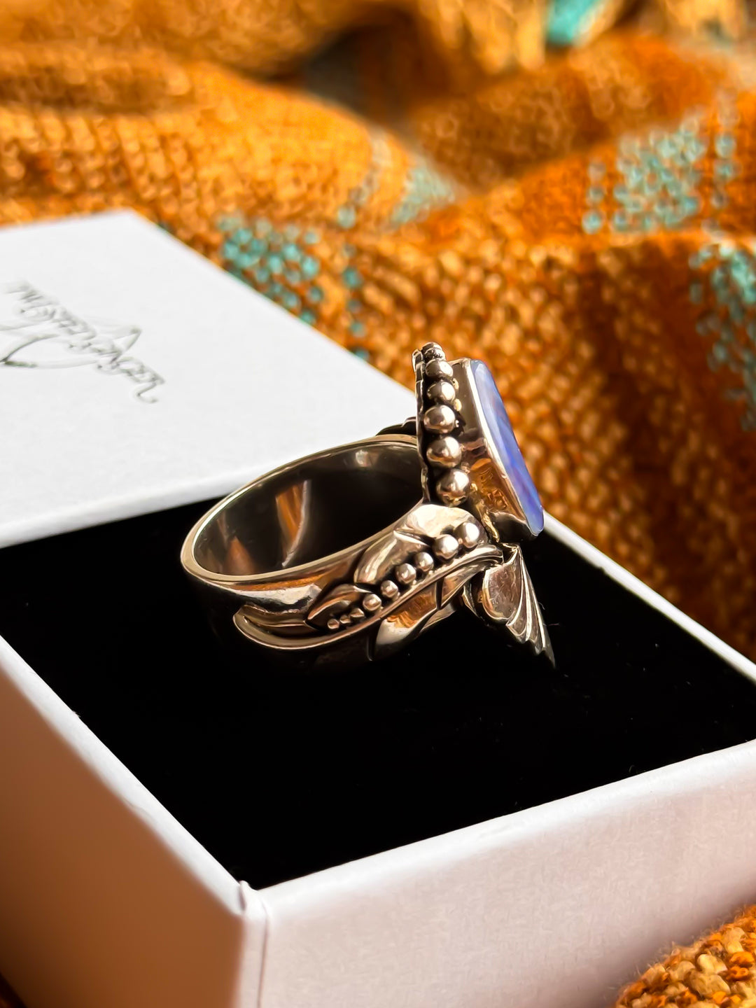 Australian Boulder Opal Ring ~ Empyrean