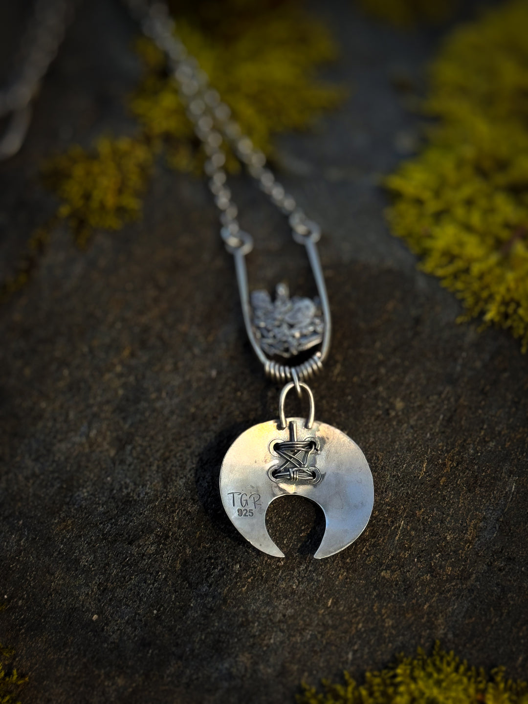 Fjord Silver Nugget Pendant