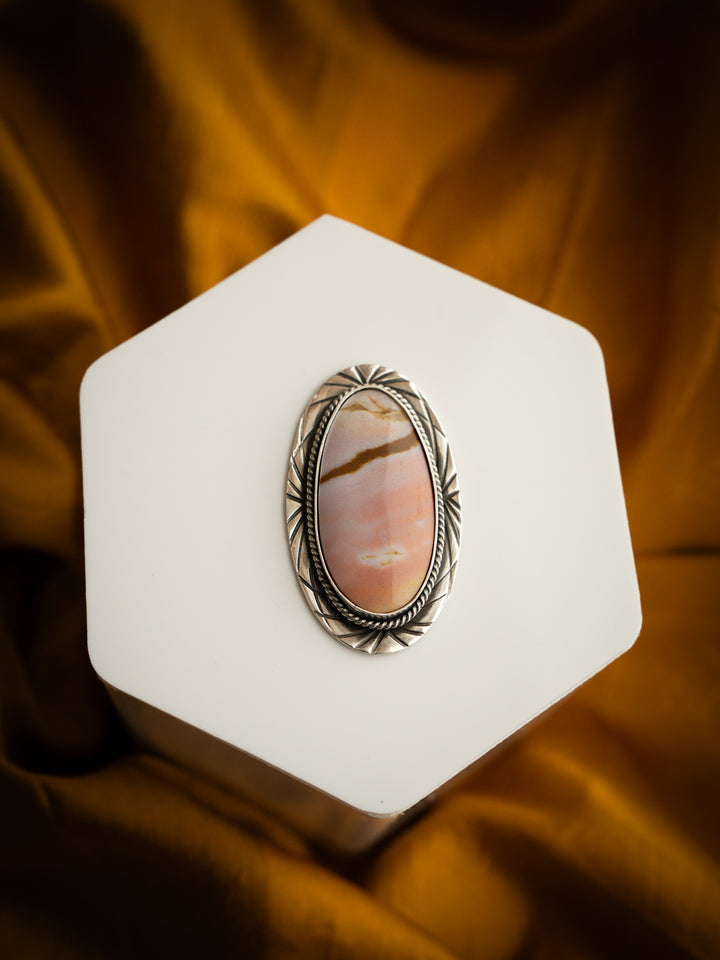 Oregon Sunset Jasper Ring - Gentle Force