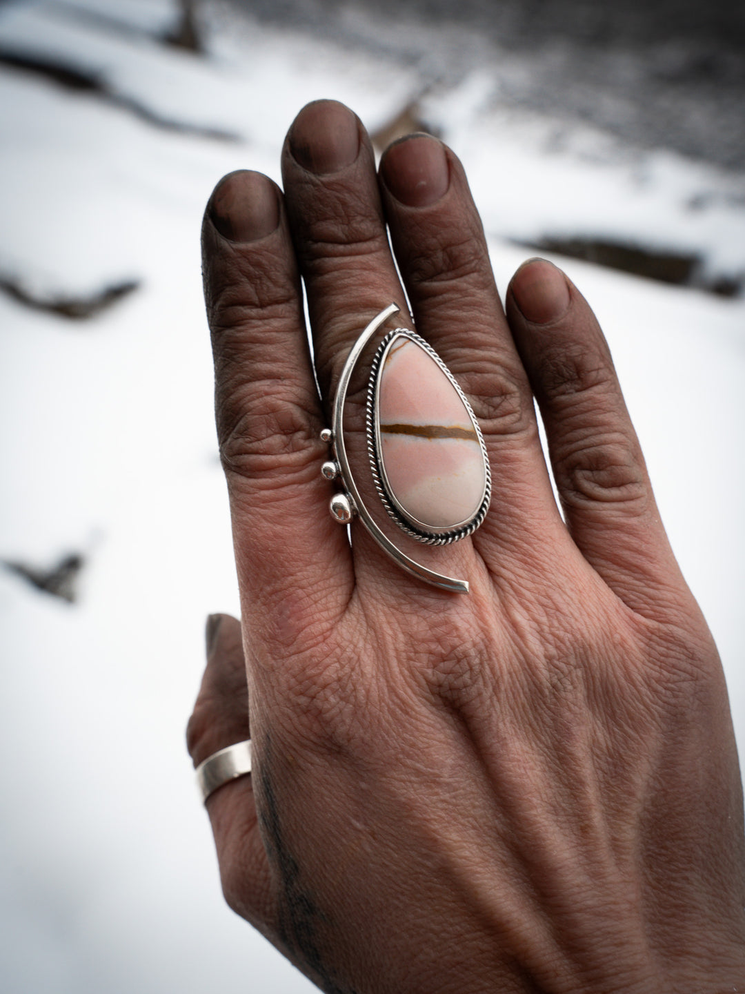 Oregon Sunset Jasper Ring - Resilient