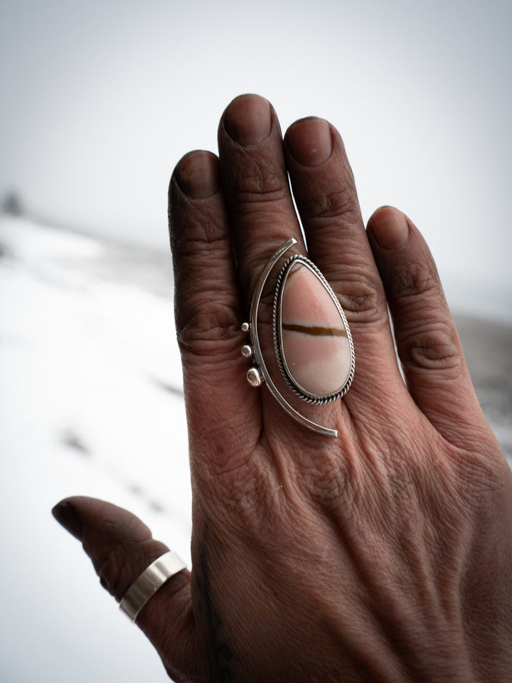 Oregon Sunset Jasper Ring - Resilient