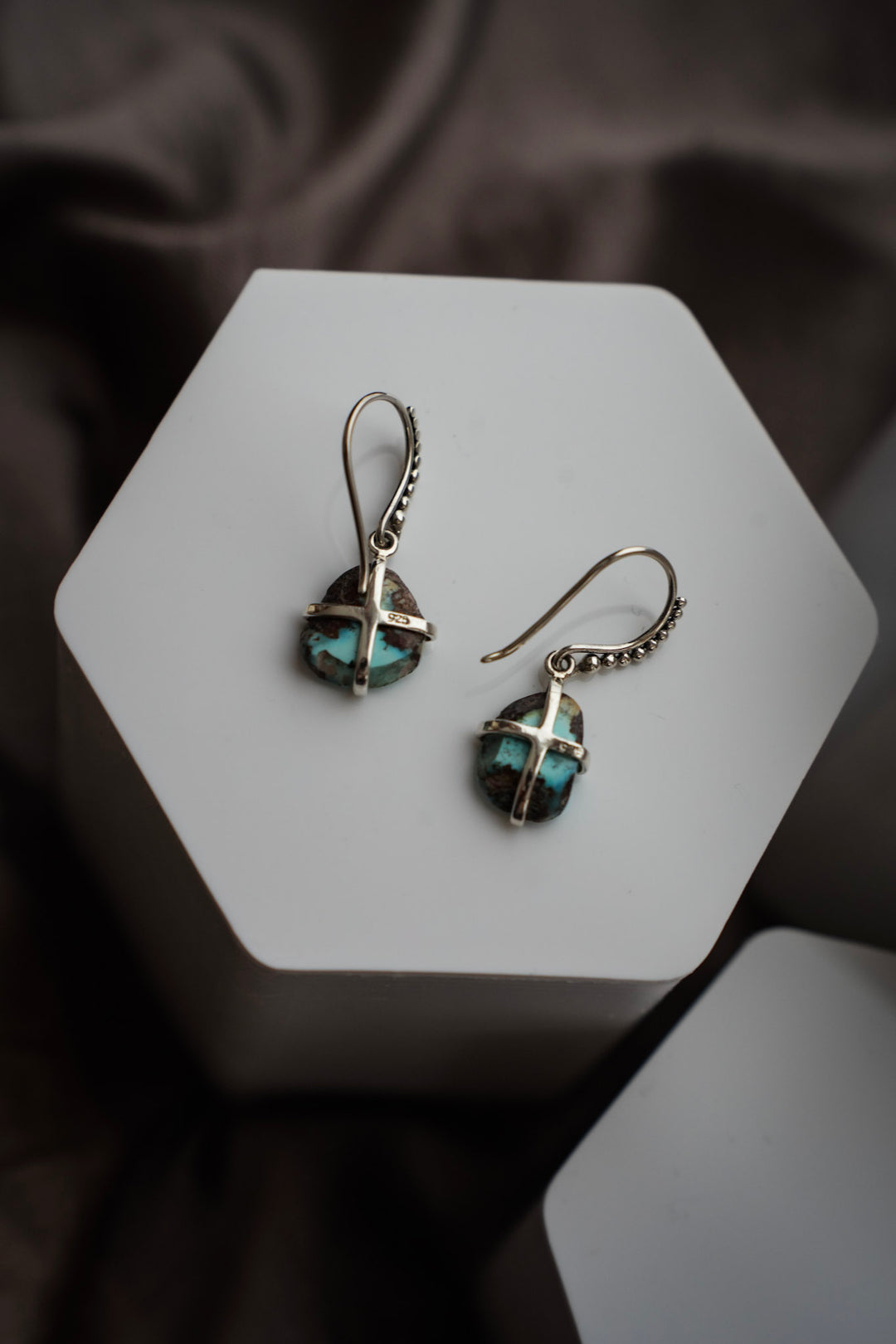 Golden Hills Turquoise Earrings