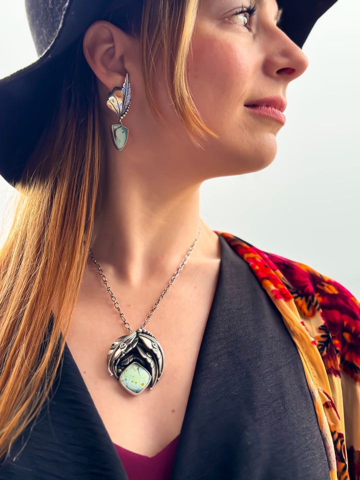 Gobi Turquoise Pendant