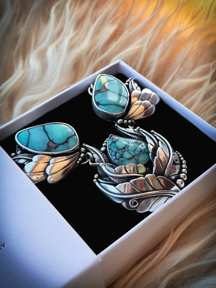 High Grade Desert Bloom Variscite Heirloom Necklace