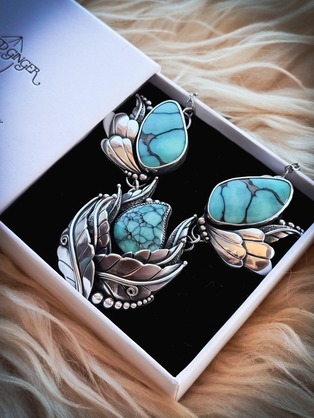 High Grade Desert Bloom Variscite Heirloom Necklace