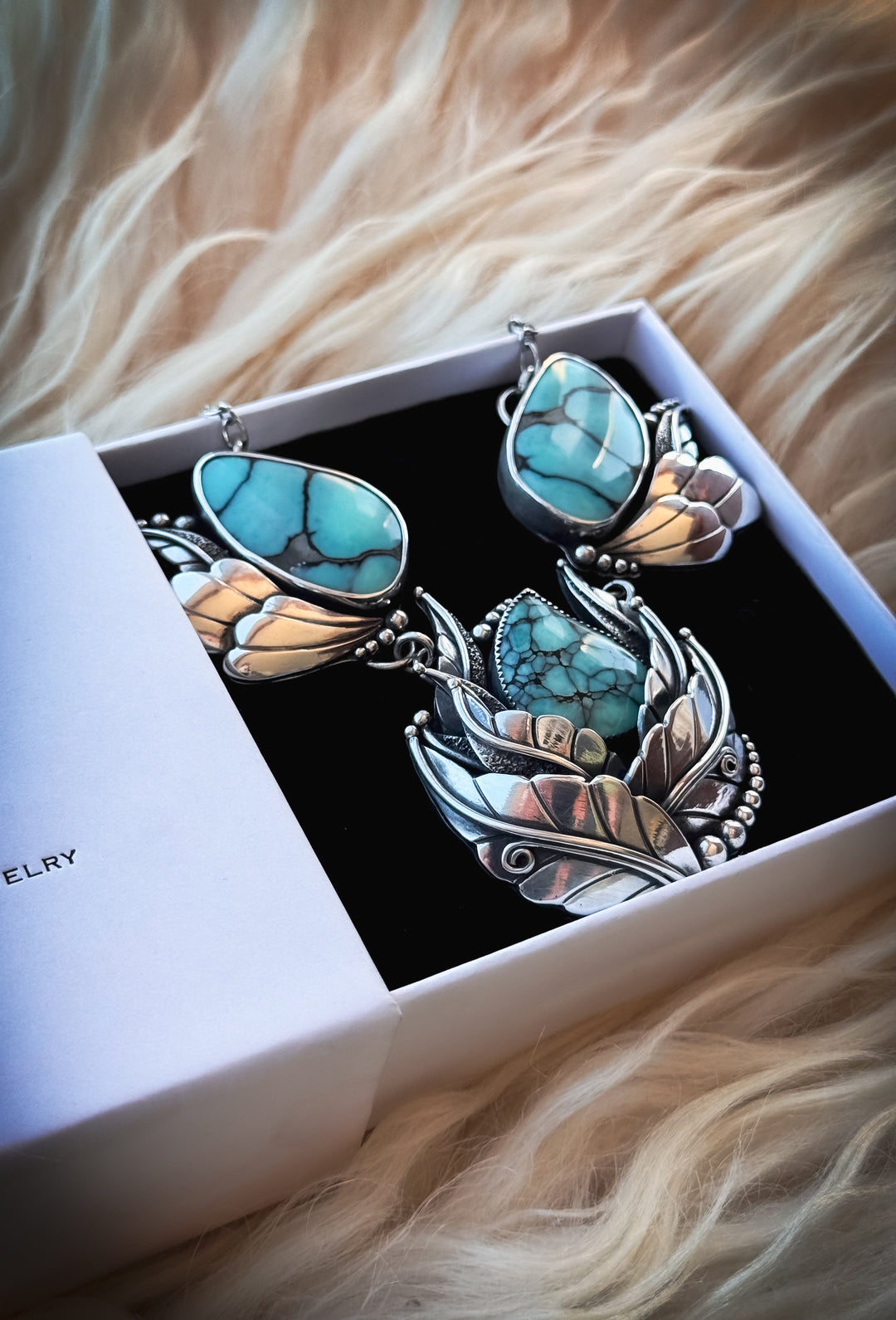 High Grade Desert Bloom Variscite Heirloom Necklace