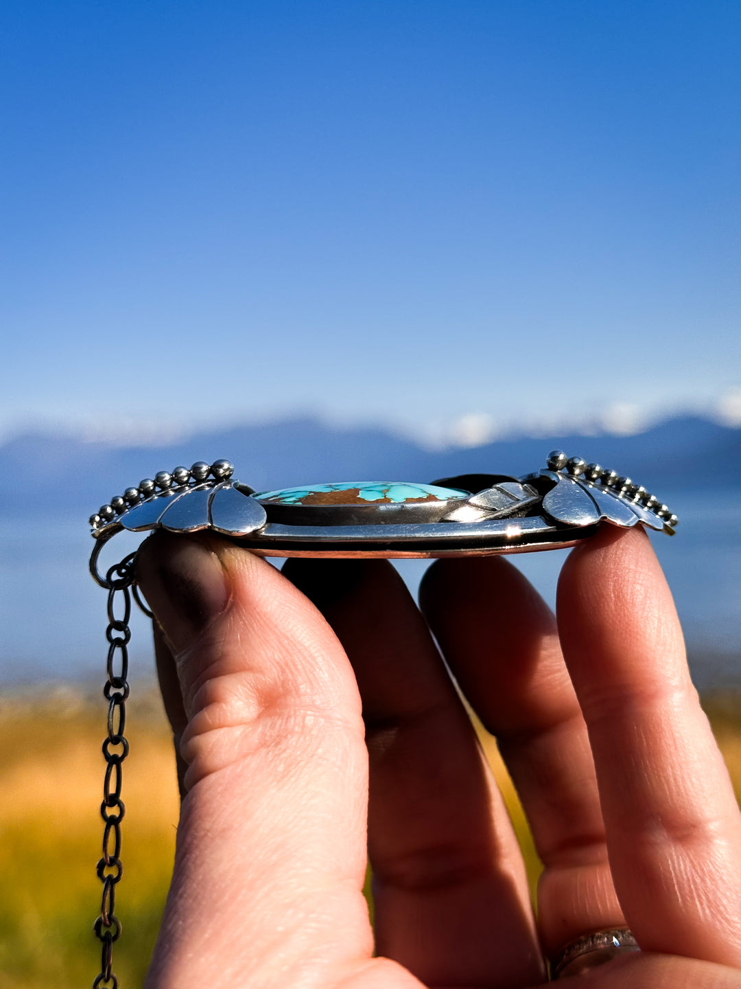 High Grade Royston Turquoise Heirloom Jewelry