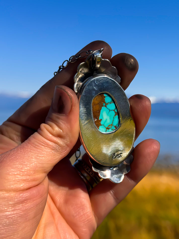High Grade Royston Turquoise Heirloom Jewelry