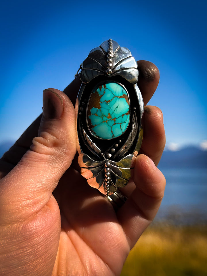 High Grade Royston Turquoise Heirloom Jewelry