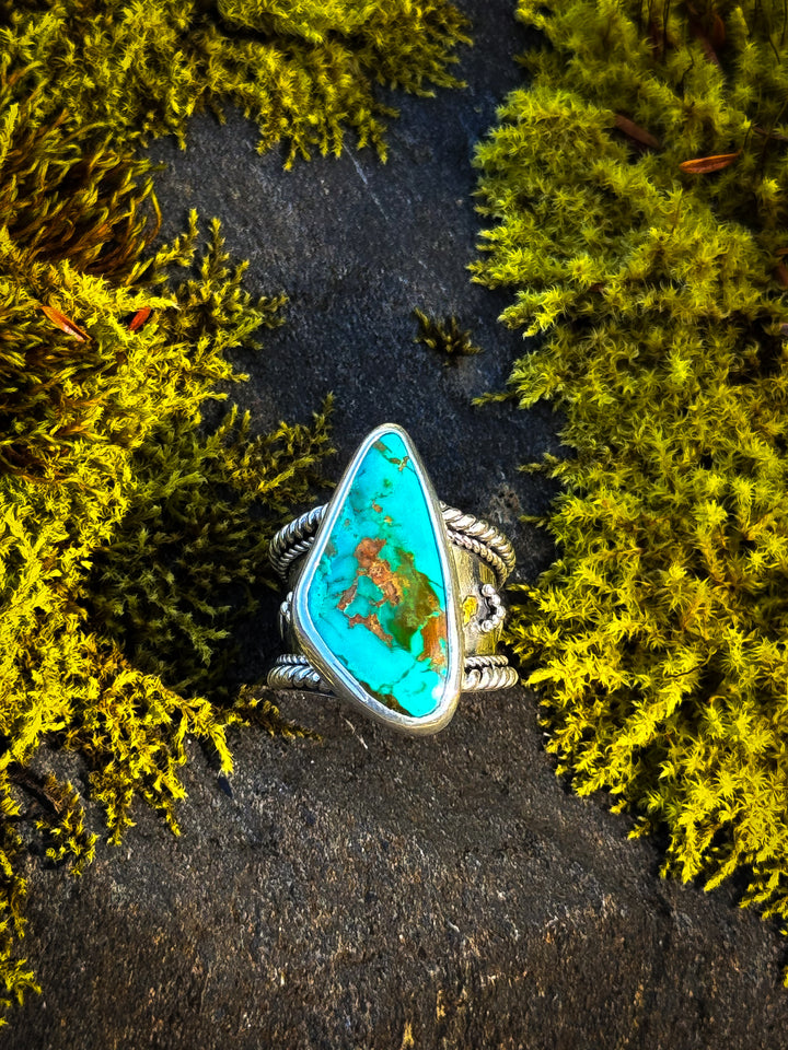 Frontier Shank - Royston Turquoise Ring
