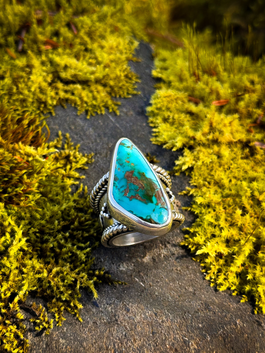 Frontier Shank - Royston Turquoise Ring