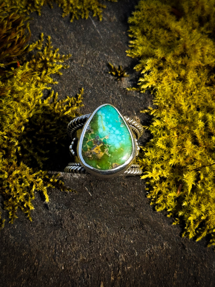 Frontier Shank - Sonoran Gold Turquoise Ring