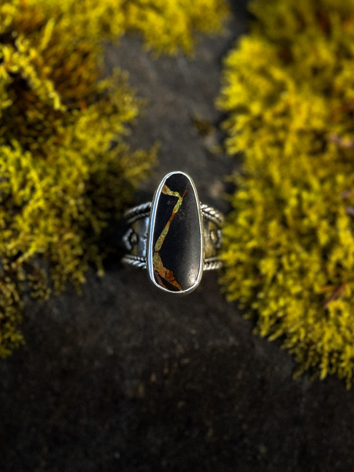 Frontier Shank - BlackjackTurquoise Ring