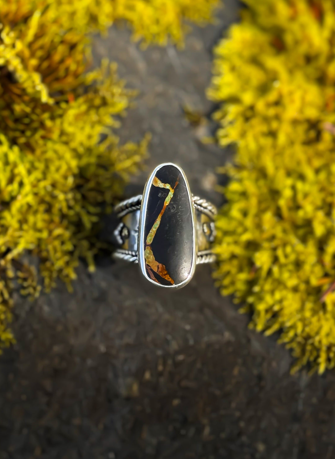 Frontier Shank - BlackjackTurquoise Ring