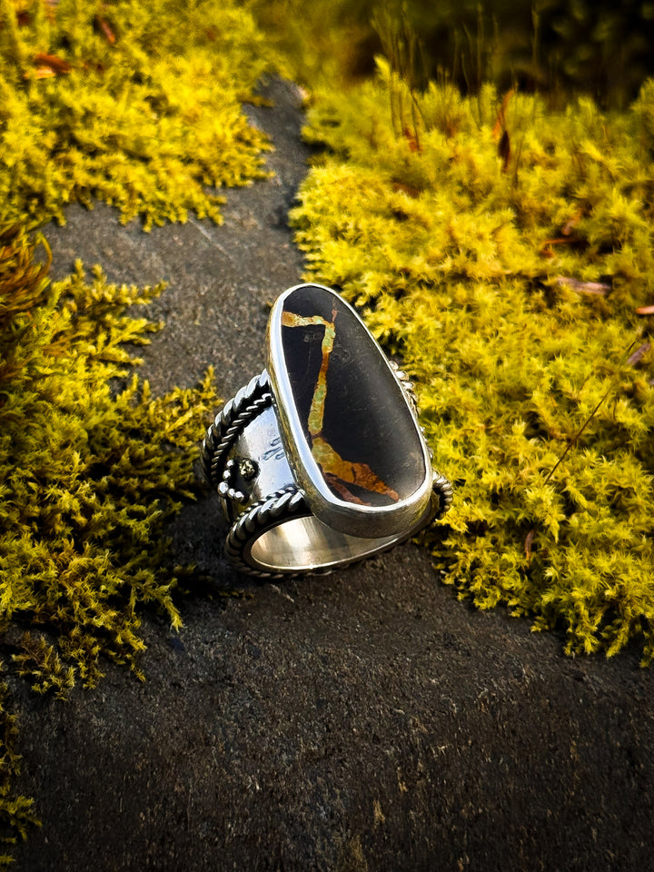 Frontier Shank - BlackjackTurquoise Ring