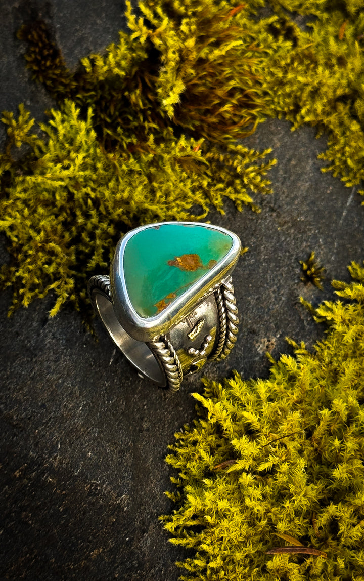 Frontier Shank - Royston Turquoise Ring