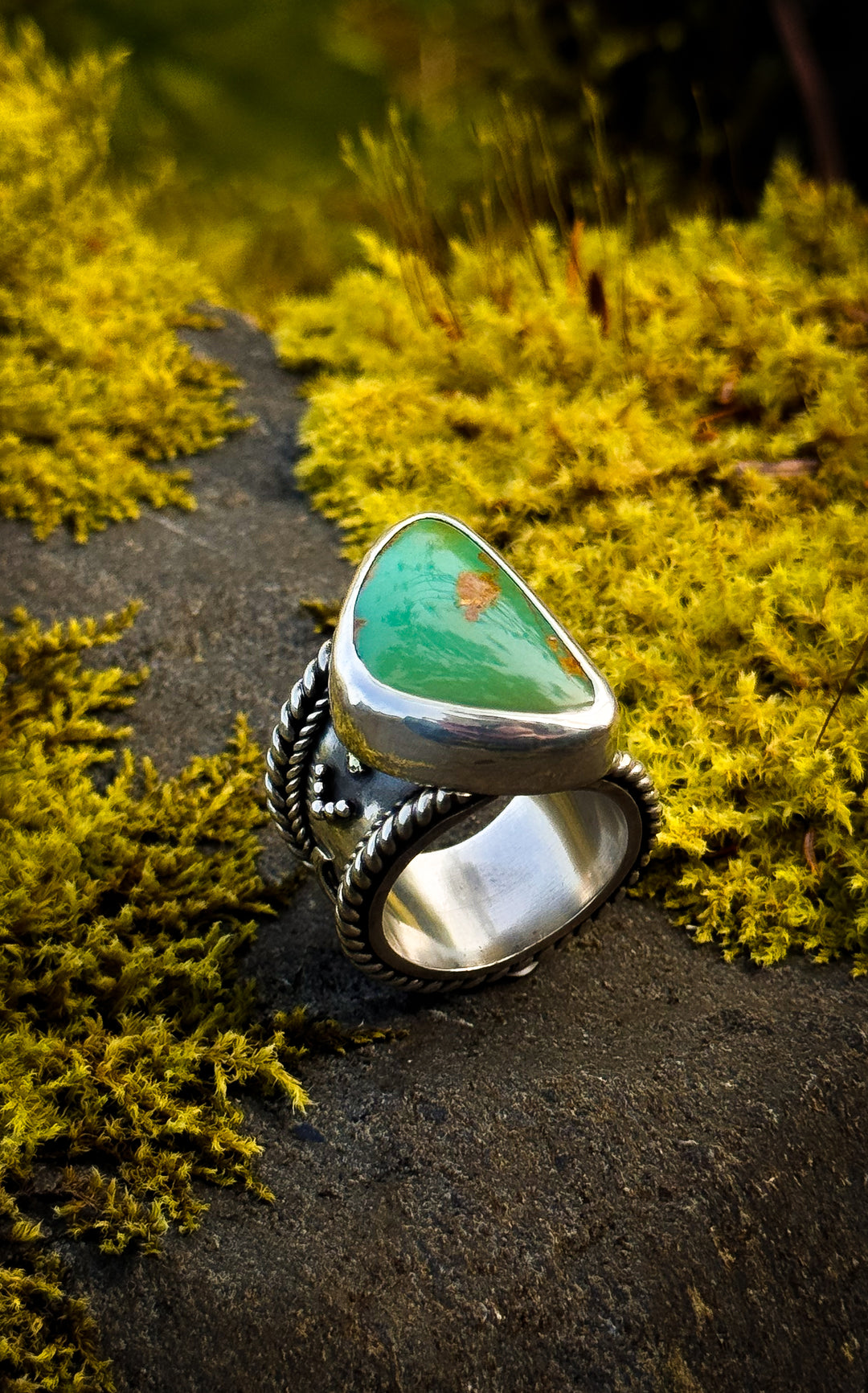 Frontier Shank - Royston Turquoise Ring