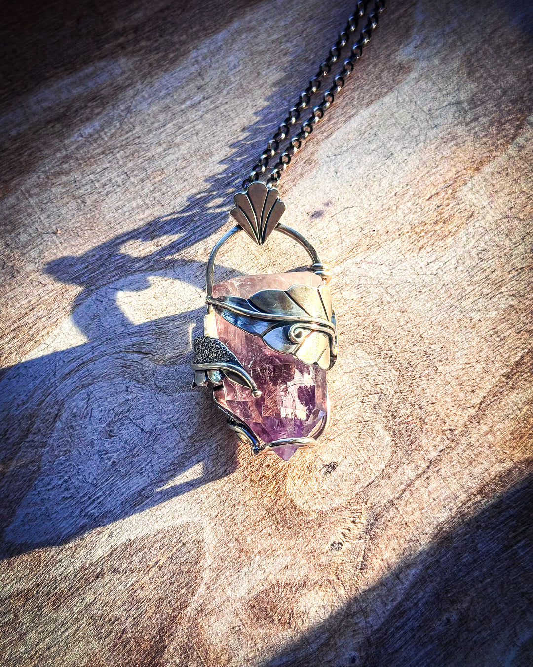 The Moon Mage's Tower-Amethyst Necklace