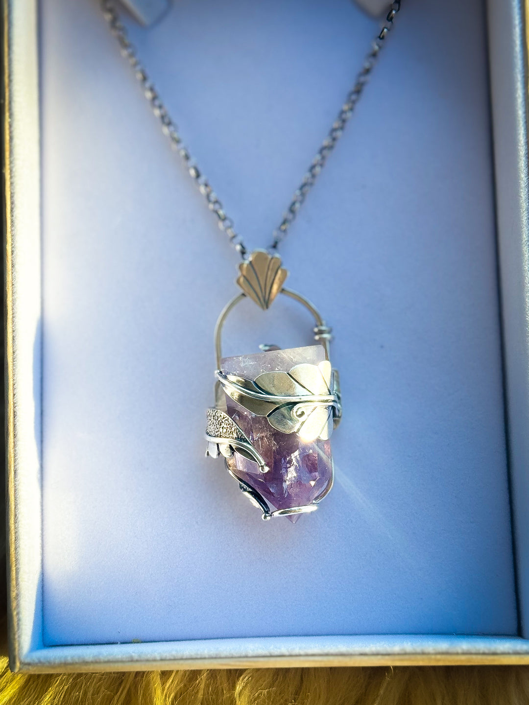 The Moon Mage's Tower-Amethyst Necklace