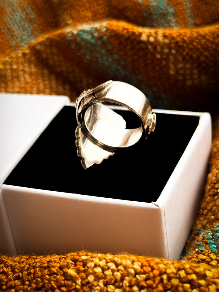 Australian Boulder Opal Ring ~ Interstellar