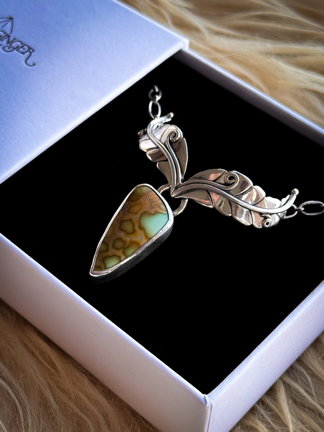 Iron Maiden Turquoise Necklace