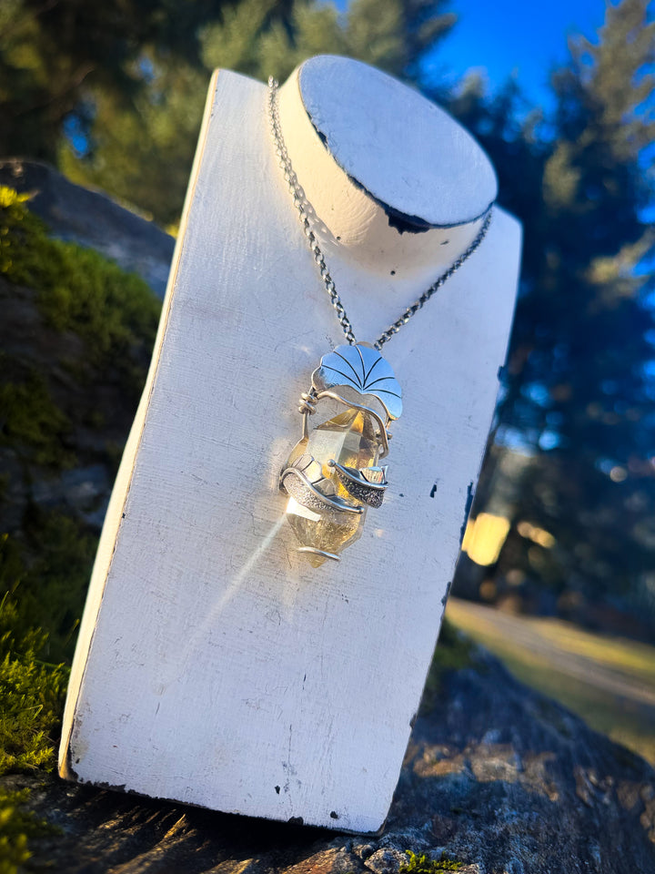 Stardust Manor- Citrine Necklace